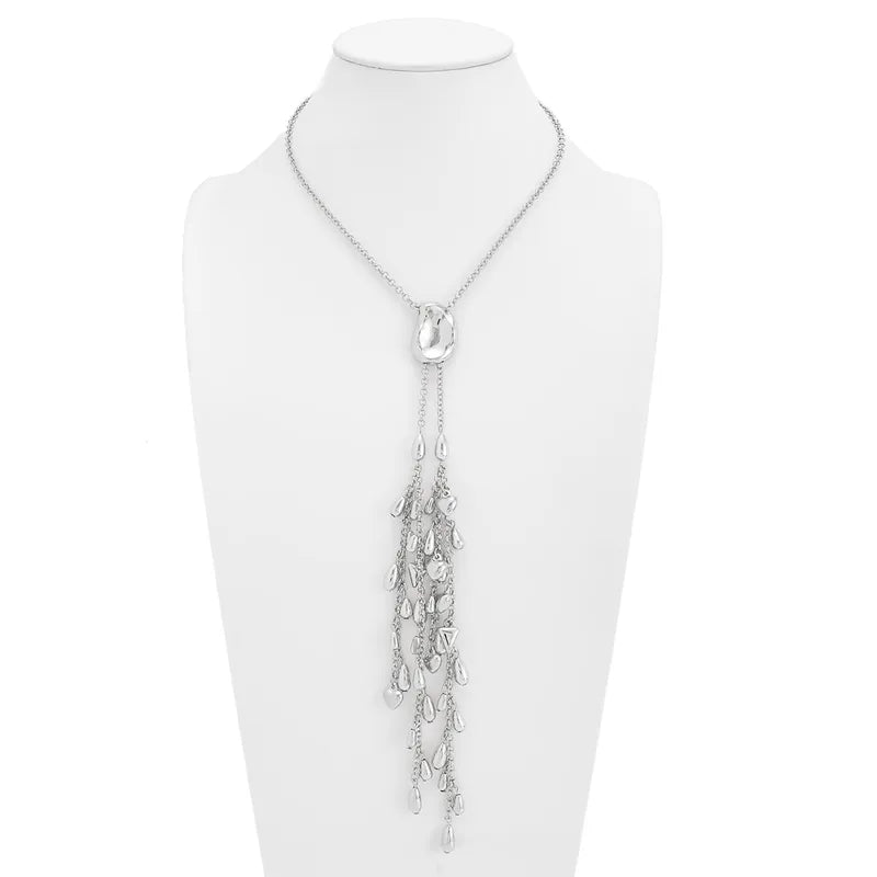 COLLAR EXTRA LARGO GOTITAS