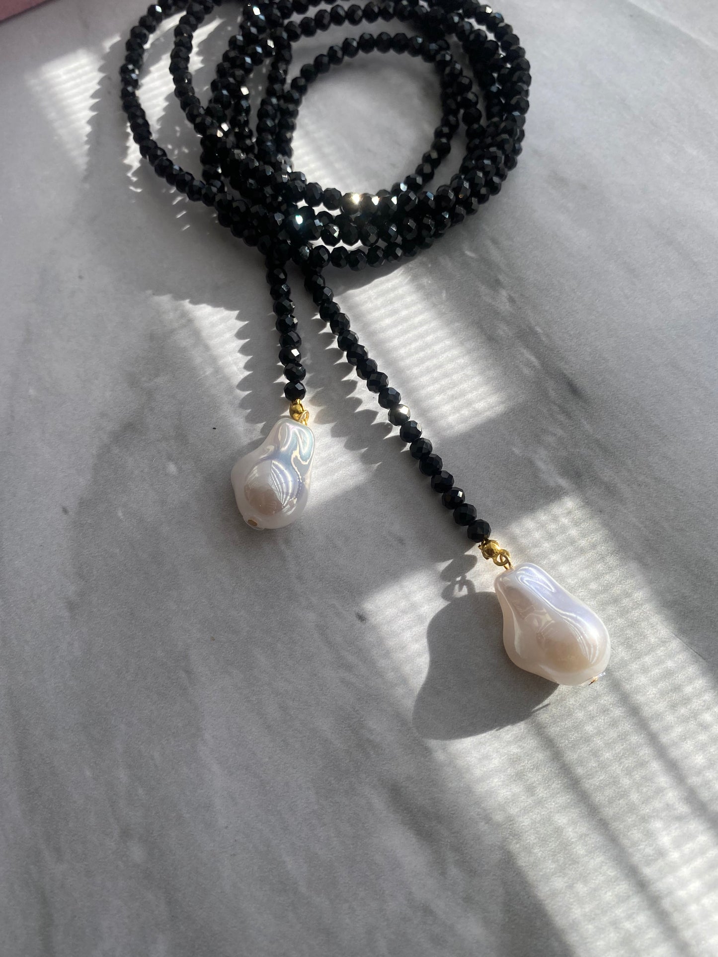 COLLAR EXTRA LARGO NEGRO