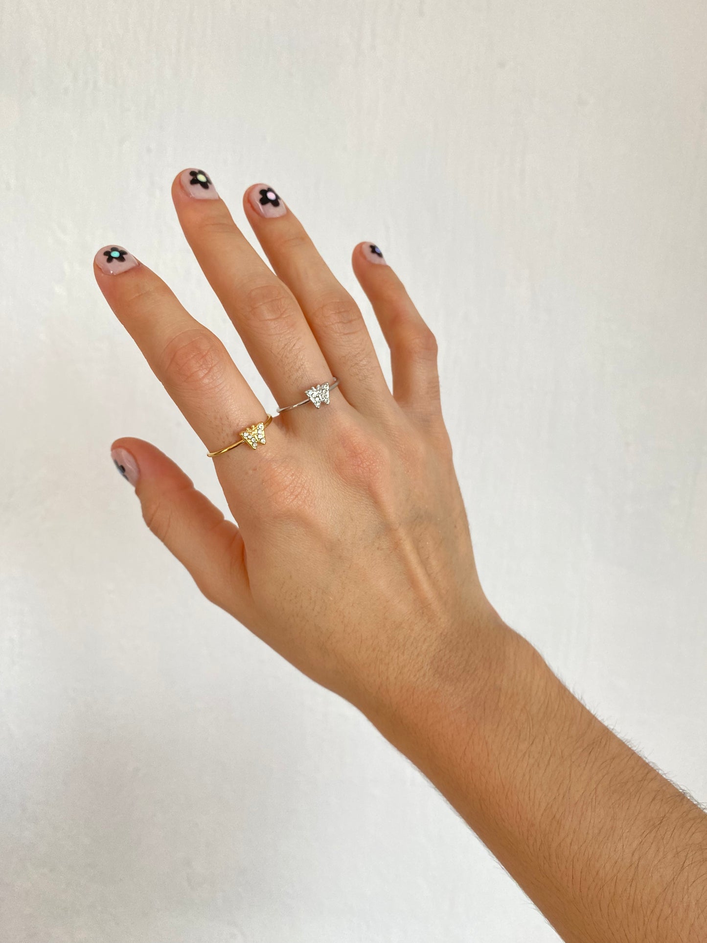 ANILLO MINI MARIPOSA AC INOX