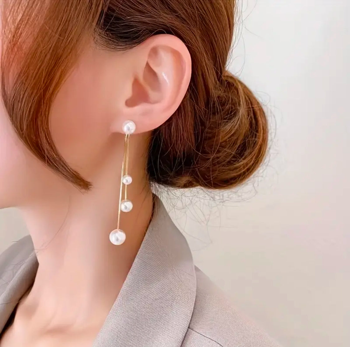 ARETES LARGOS CON PERLAS