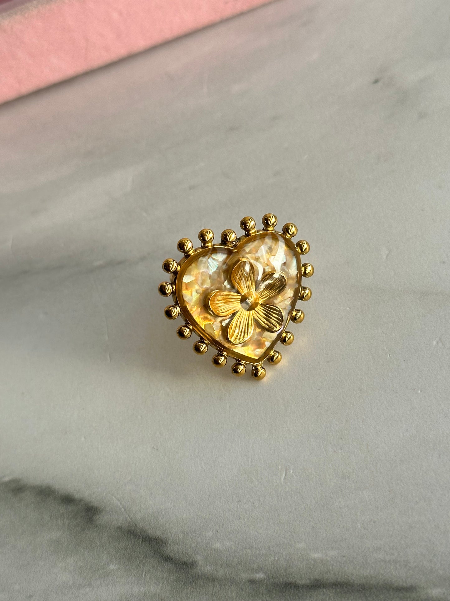 ANILLO CORAZÓN AC INOX