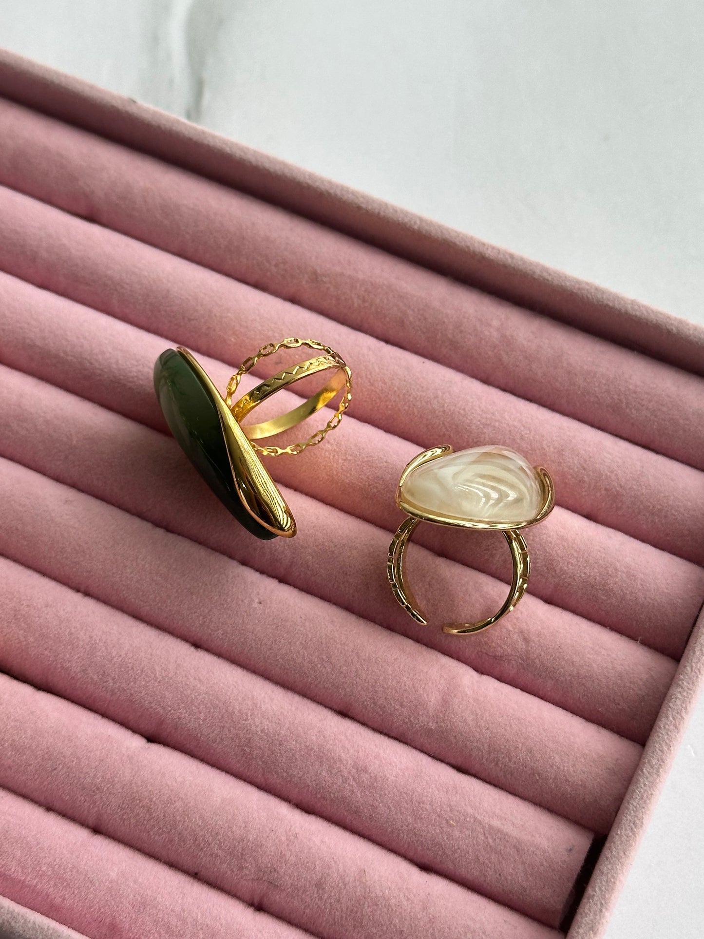 ANILLO MAXI PIEDRA AC INOX