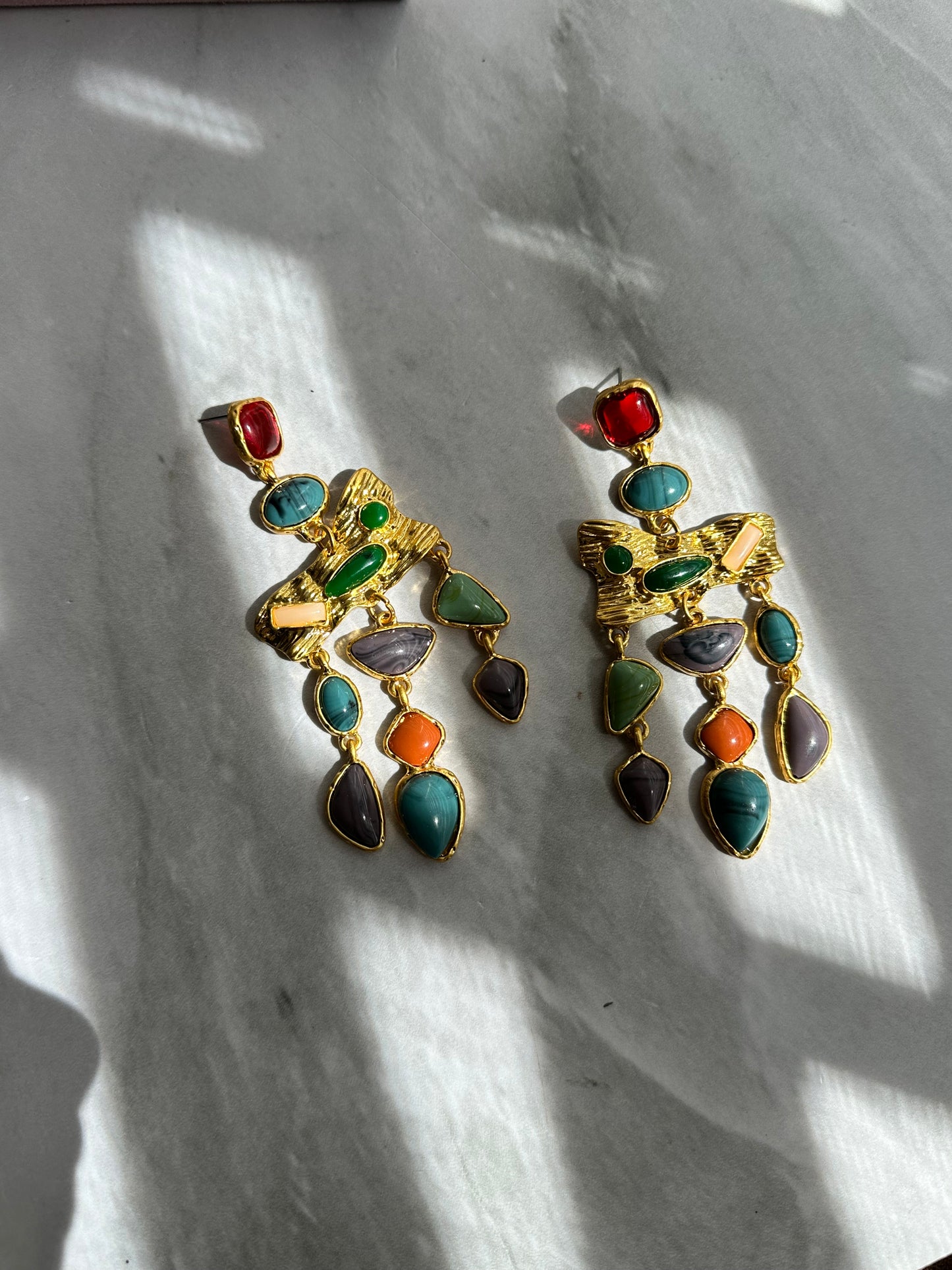 ARETES LARGO ESTILO VINTAGE