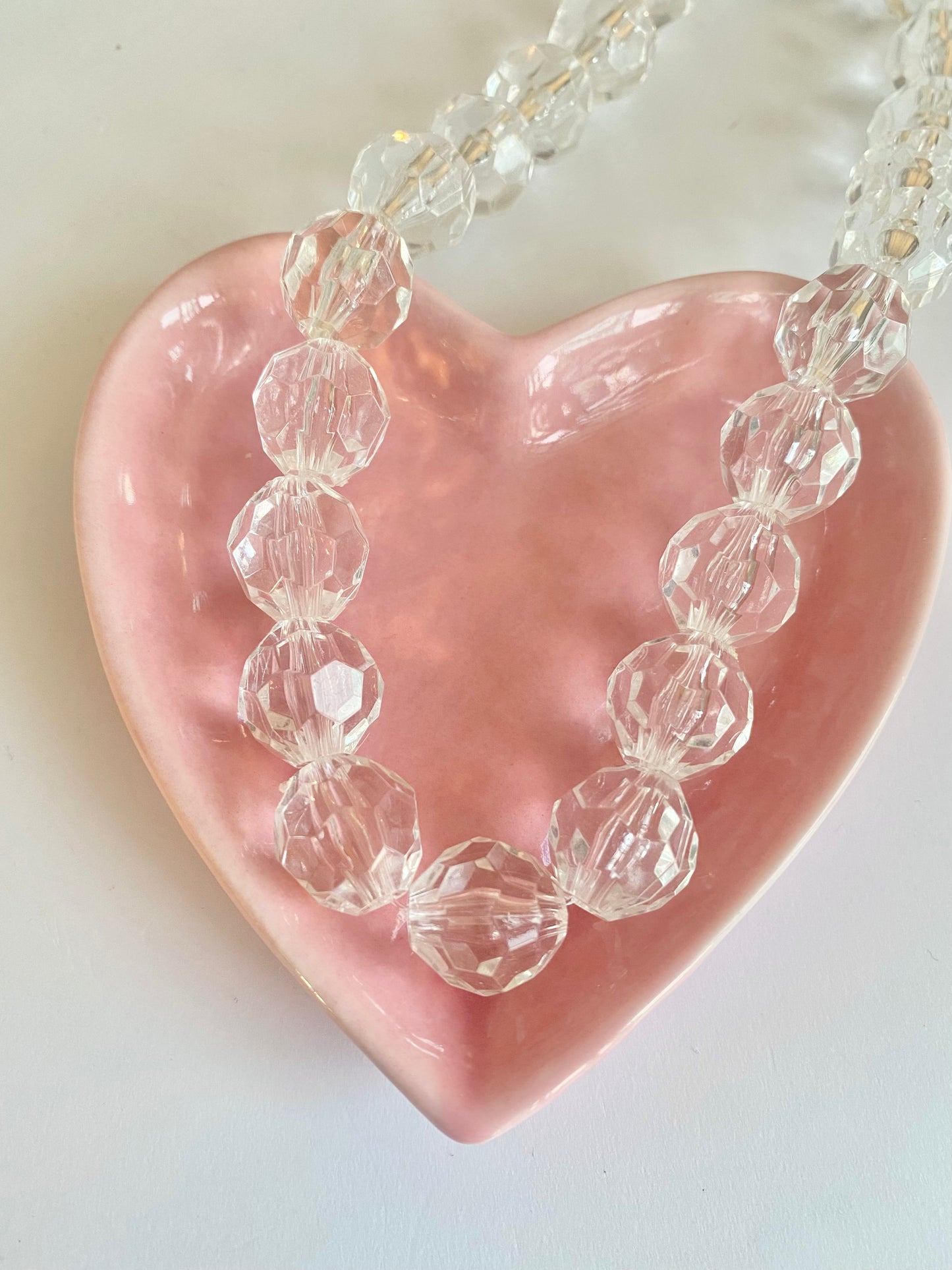 COLLAR CUENTAS TRANSPARENTES