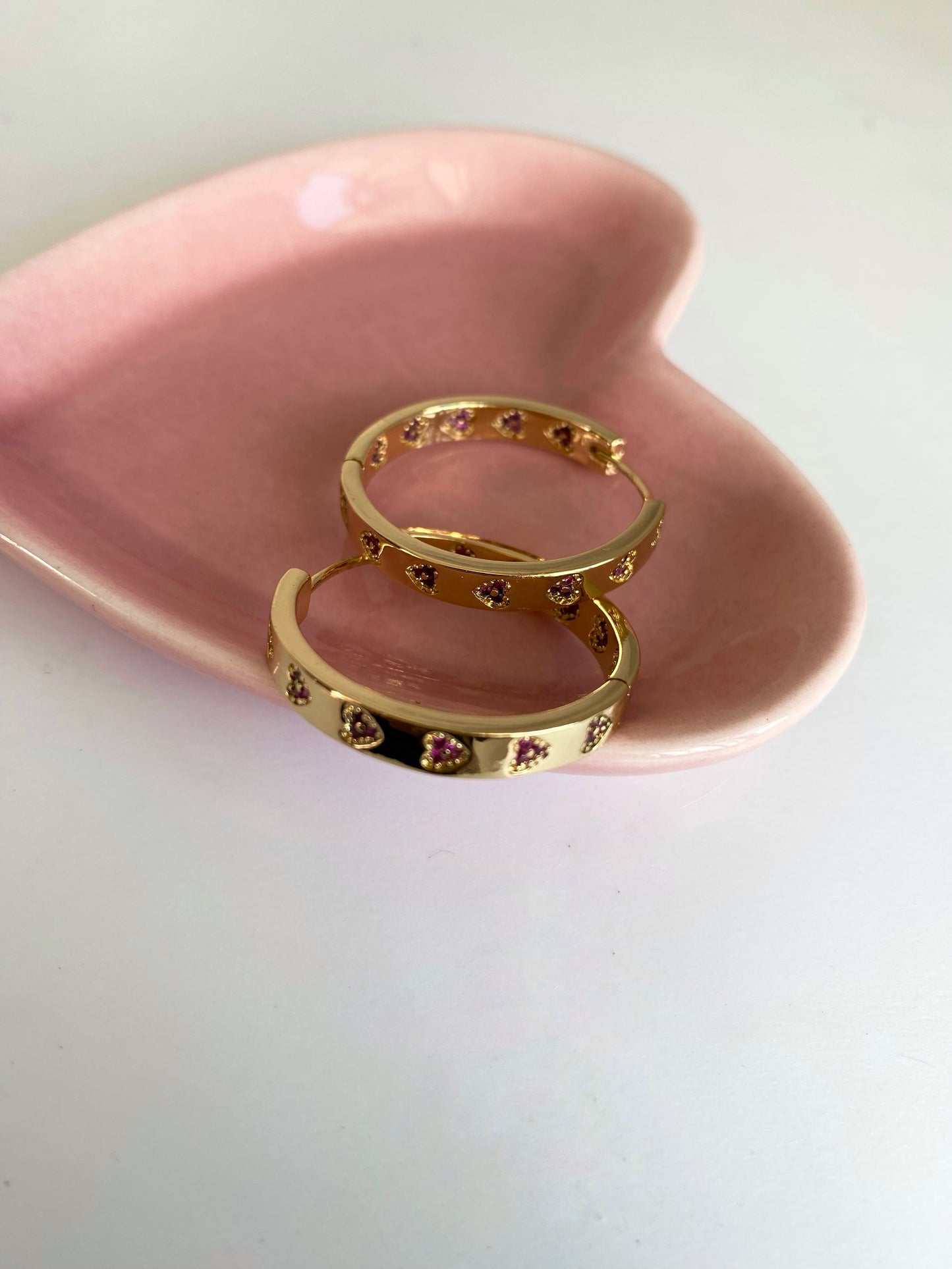 ARRACADAS CON CORAZONES