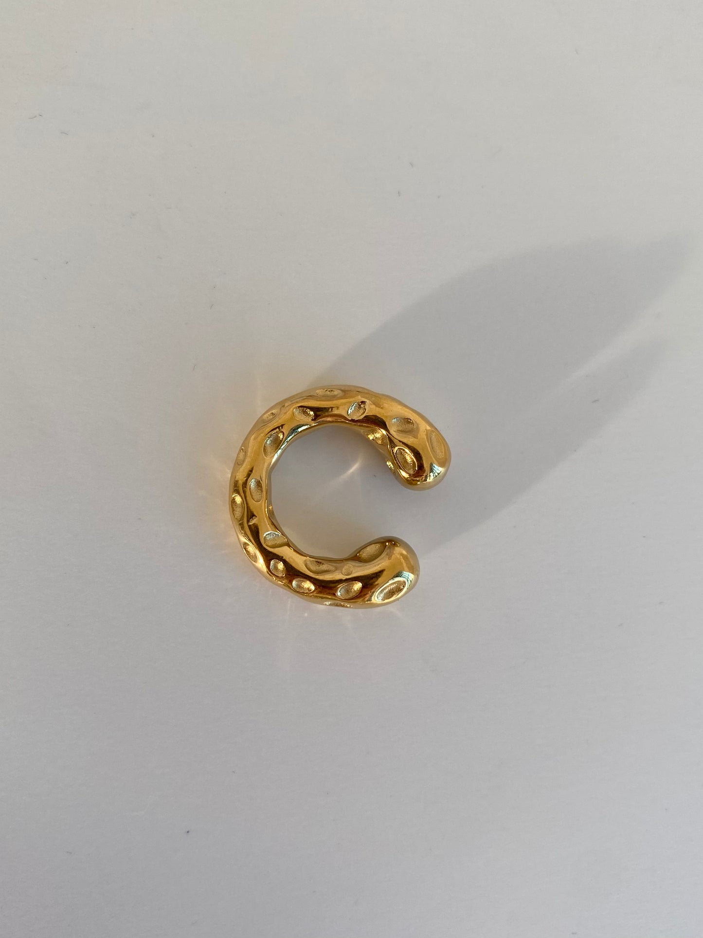 EAR CUFF IRREGULAR AC INOX