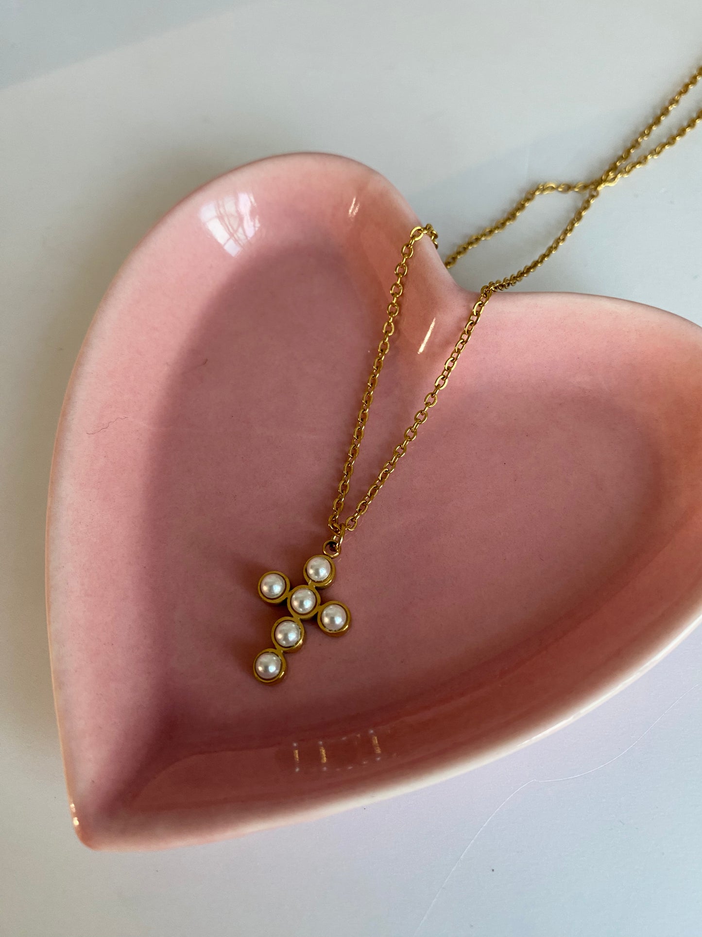 COLLAR DIJE CRUZ AC INOX