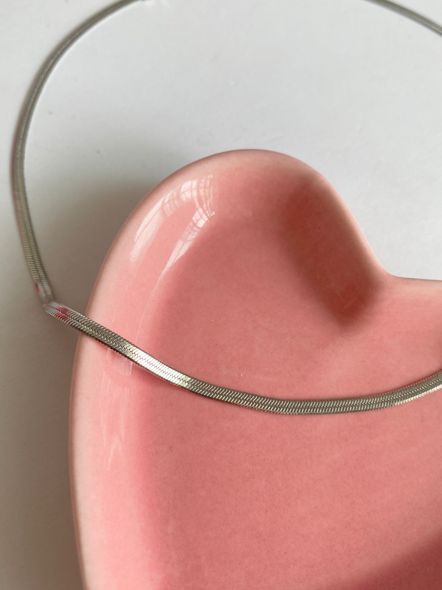 CADENA PLANA PLATA AC INOX