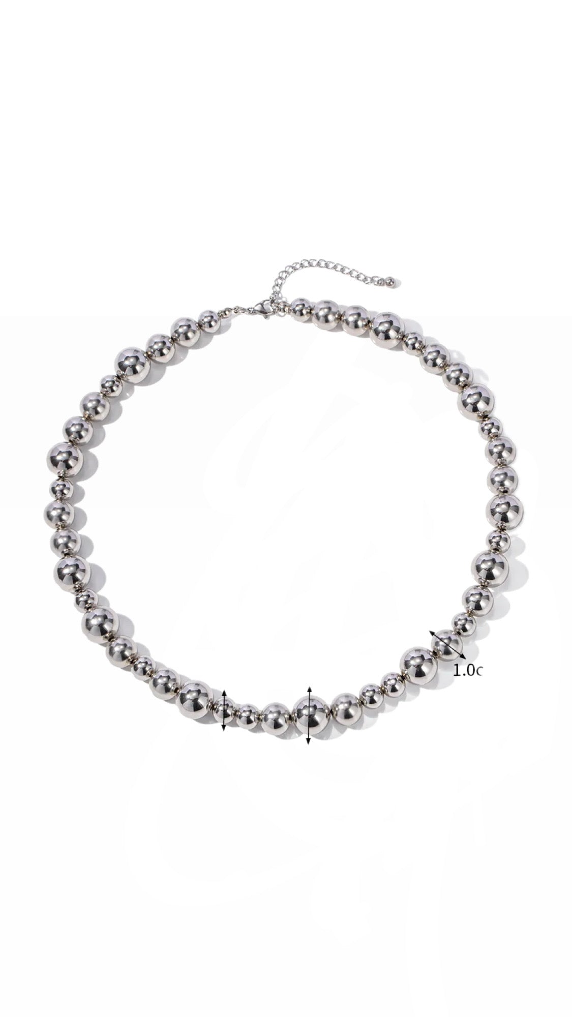 COLLAR PERLAS AC INOX