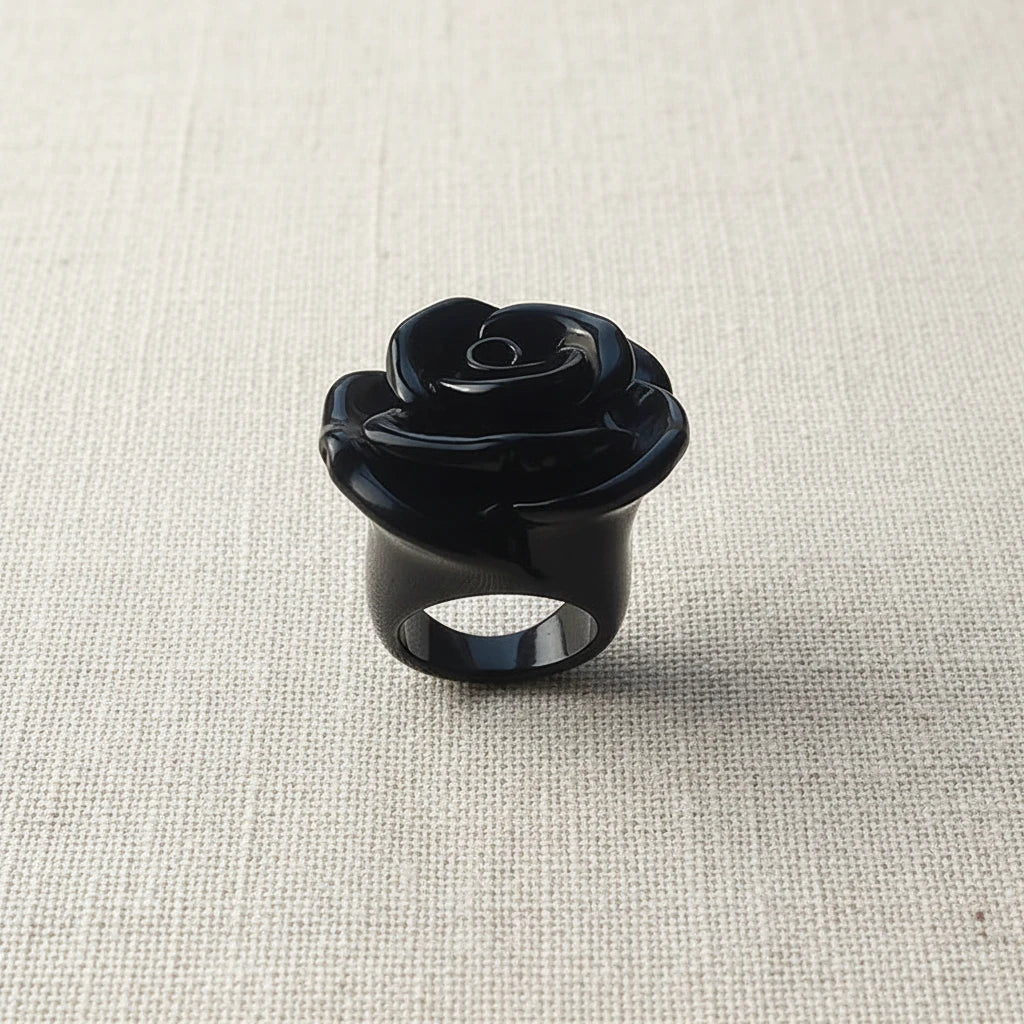 ANILLO ROSA ACRÍLICO