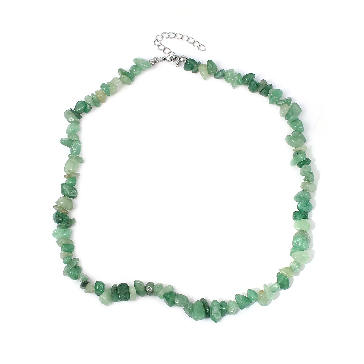 COLLAR CUENTAS VERDE