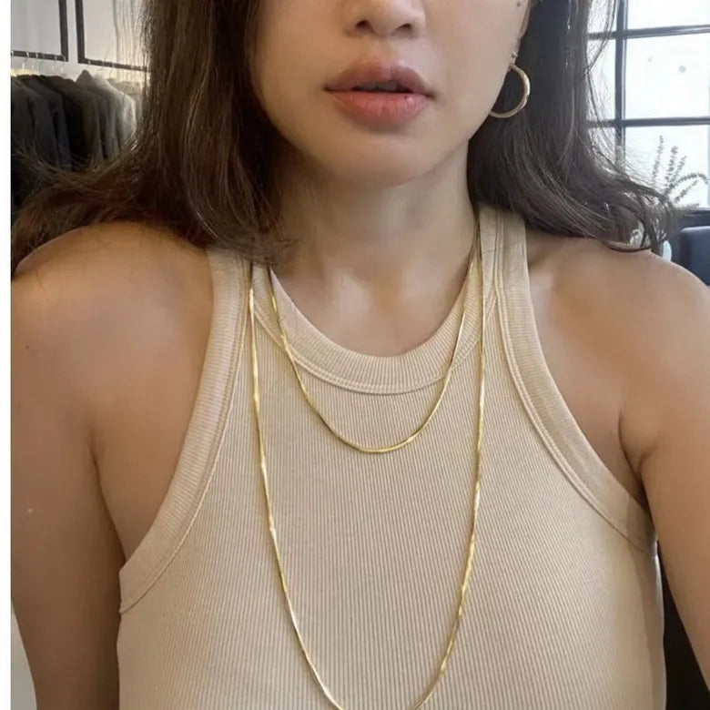 COLLAR DOBLE AC INOX