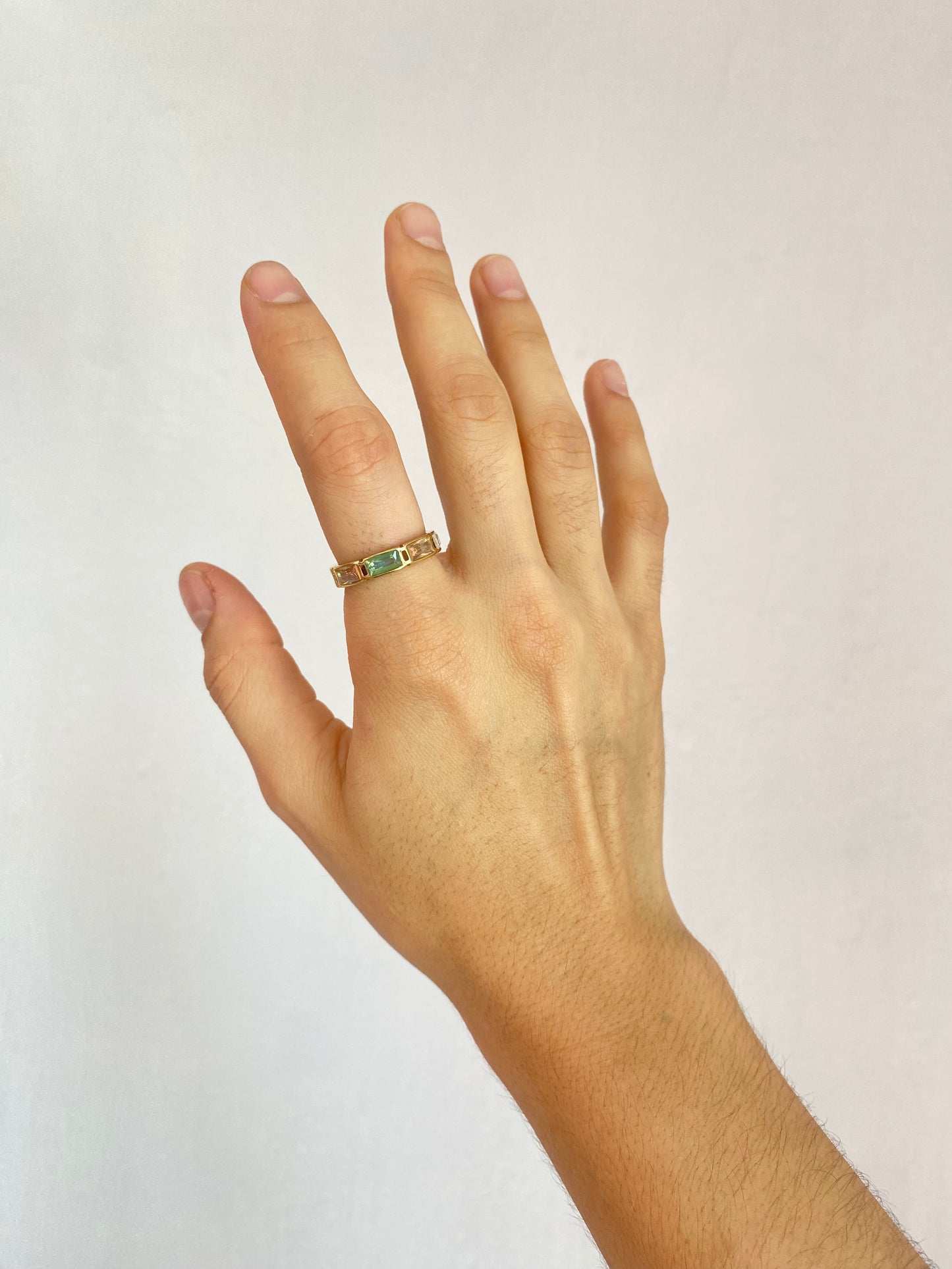 ANILLO CON PIEDRAS AC INOX