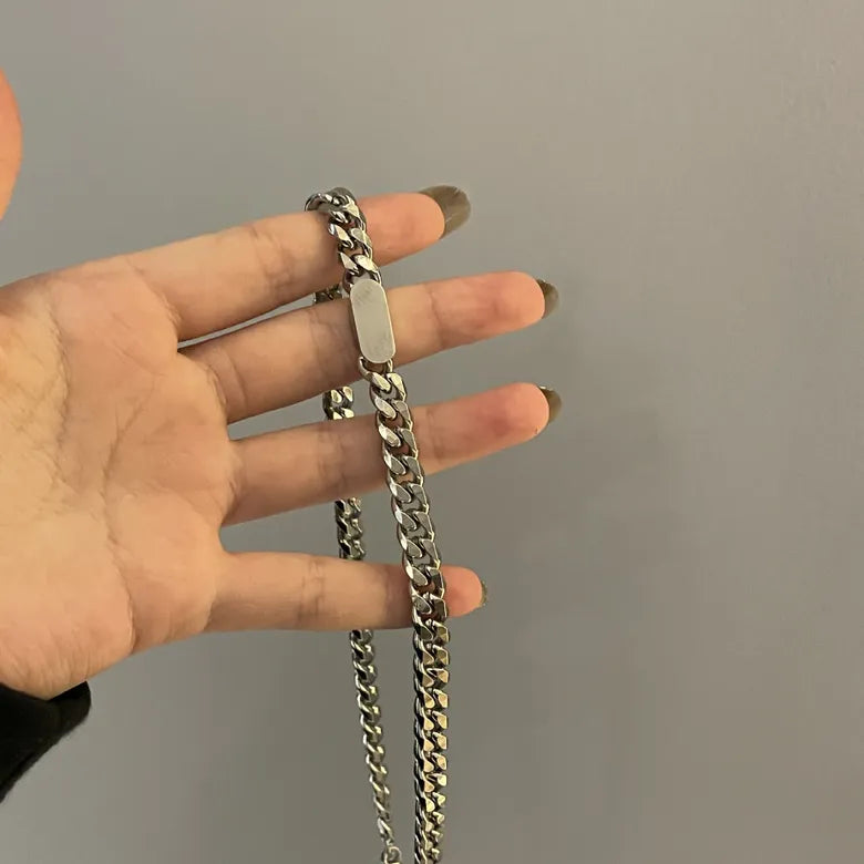 COLLAR CADENA BROCHE AC INOX