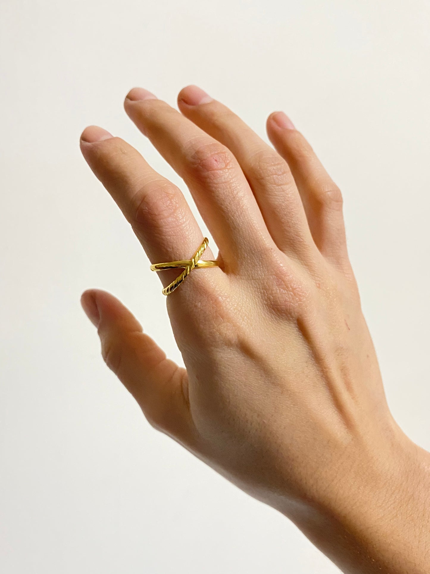 ANILLO CRUZADO AC INOX