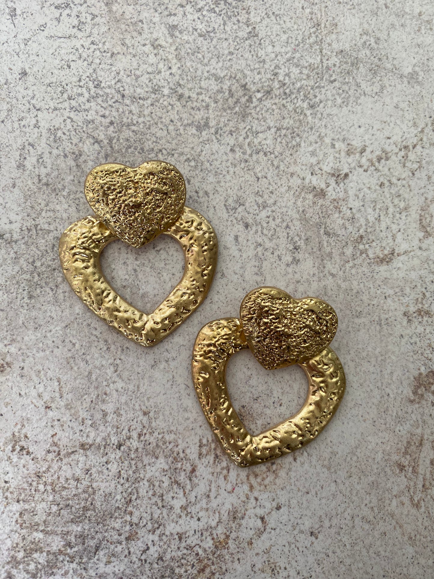 ARETES GRANDES DE CORAZÓN