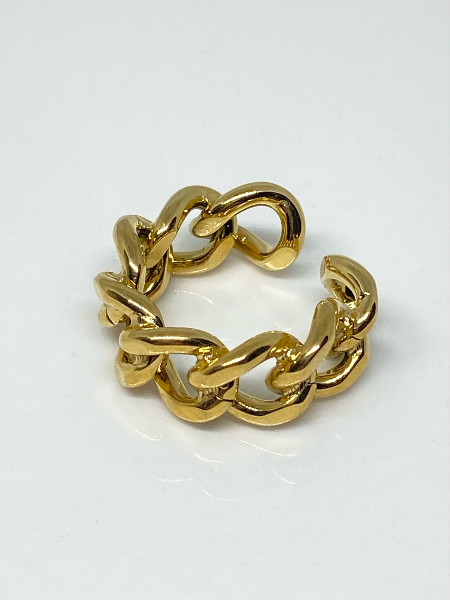 ANILLO CHUNKY CADENA ACERO INOX