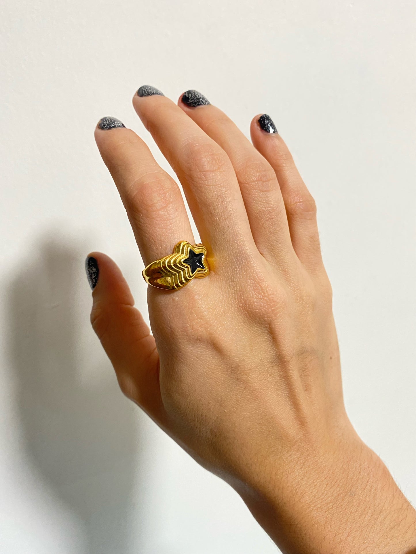 ANILLO ESTRELLA ACERO INOX