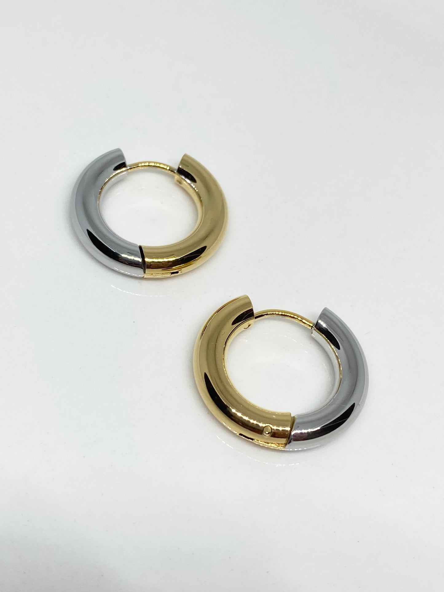 HOOPS BICOLOR ACERO INOX