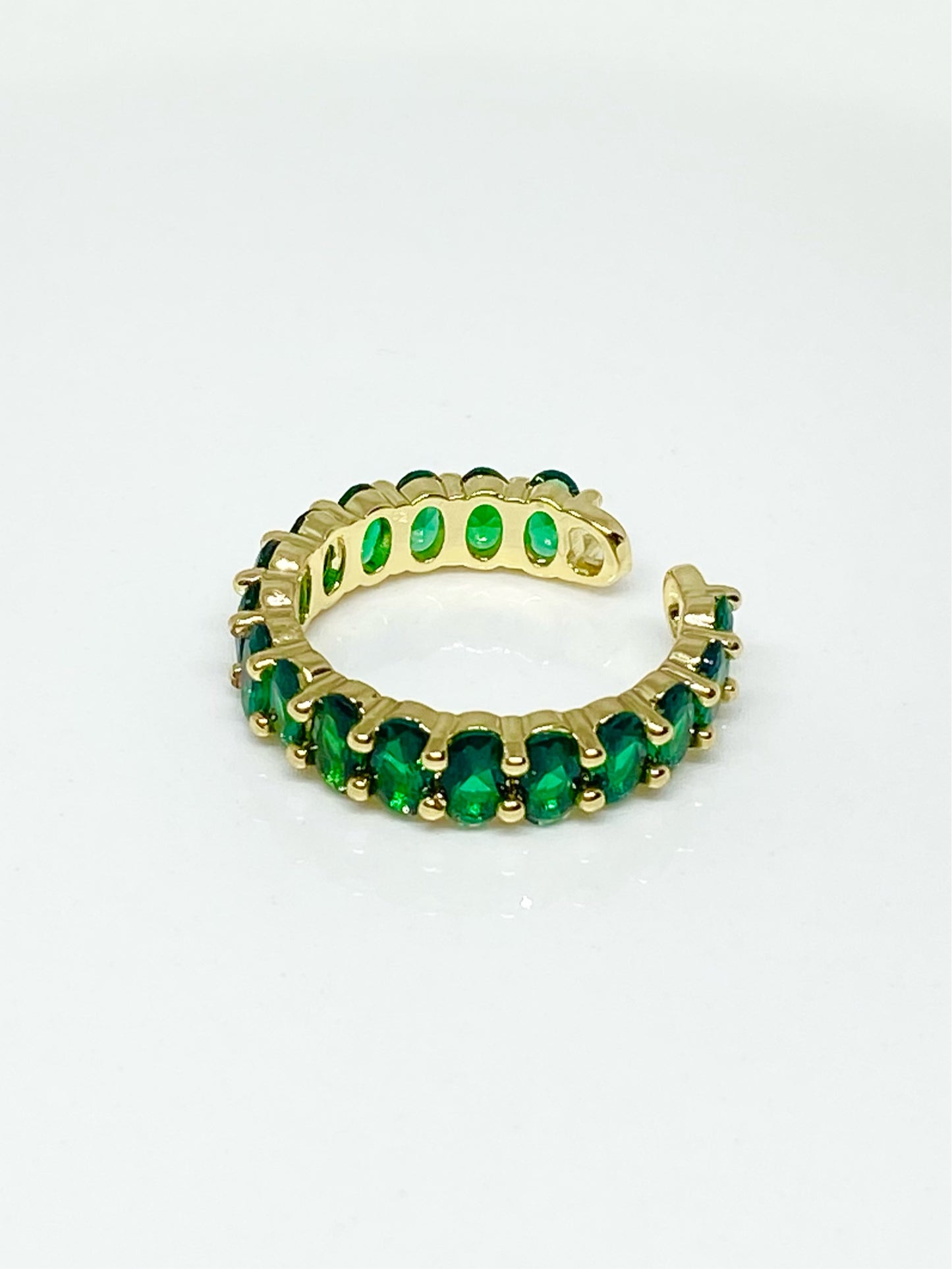 ANILLO CHURUMBELA VERDE ACERO INOX