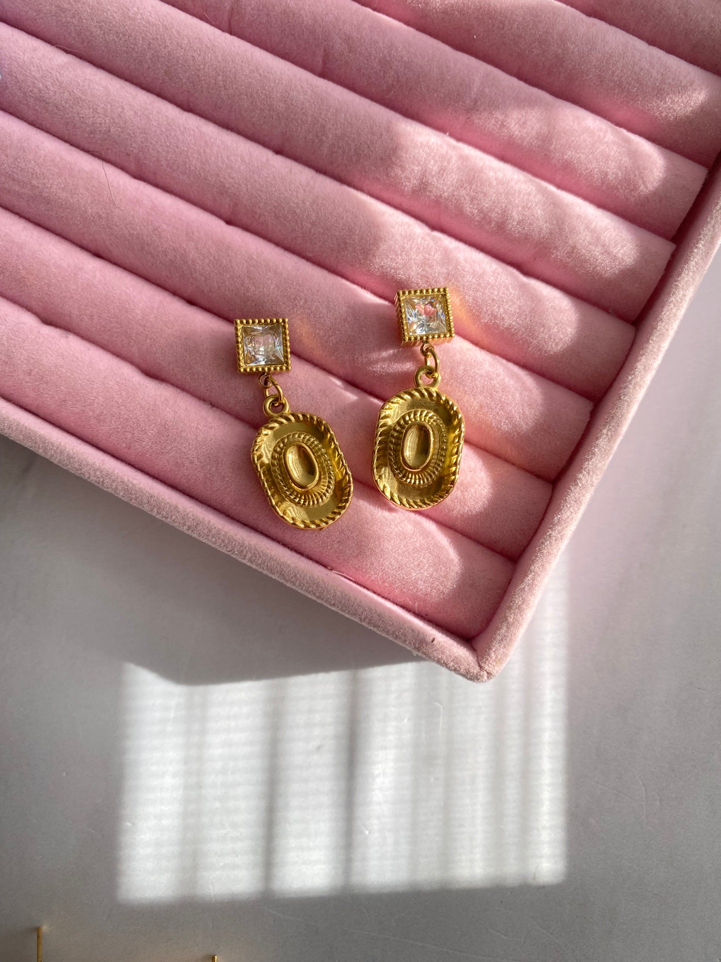 ARETES SOMBRERO AC INOX