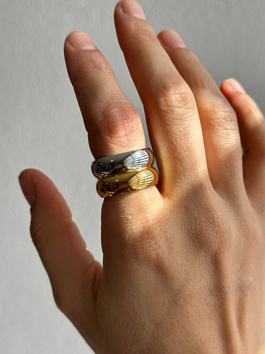 ANILLO BICOLOR AC INOX