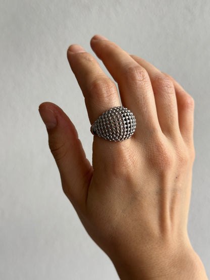 ANILLO TEXTURA AC INOX