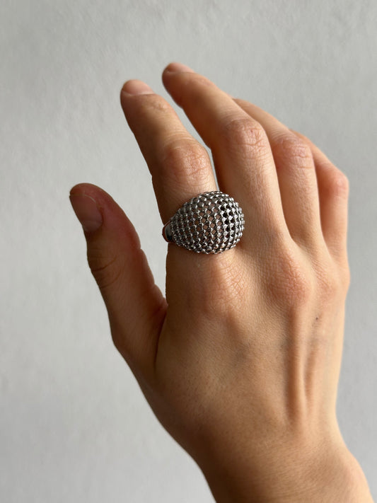 ANILLO TEXTURA AC INOX