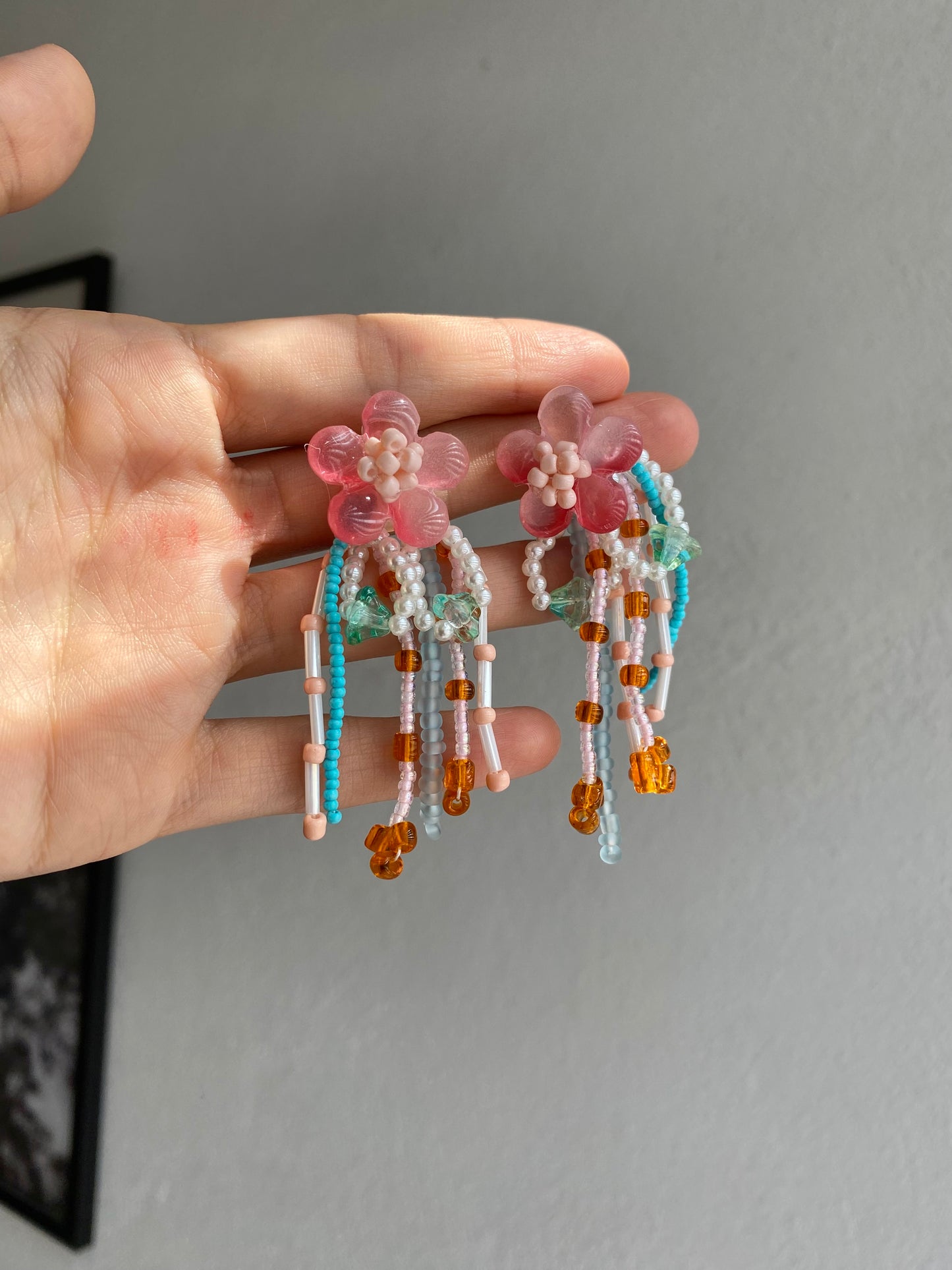 ARETES FLOR CHAQUIRA