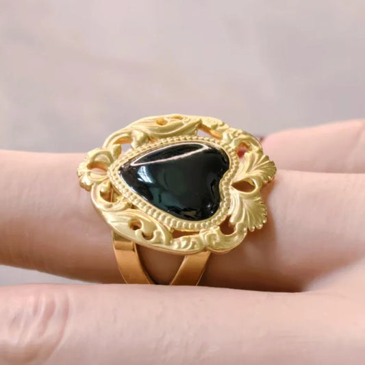ANILLO CORAZÓN AC INOX