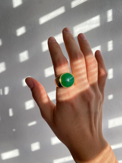 ANILLO PIEDRA CHUNKY AC INOX