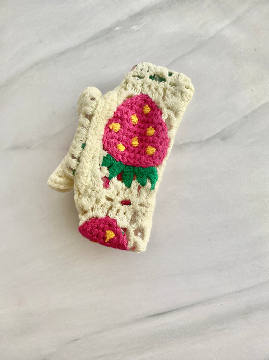 PINZA PARA CABELLO TEJIDA