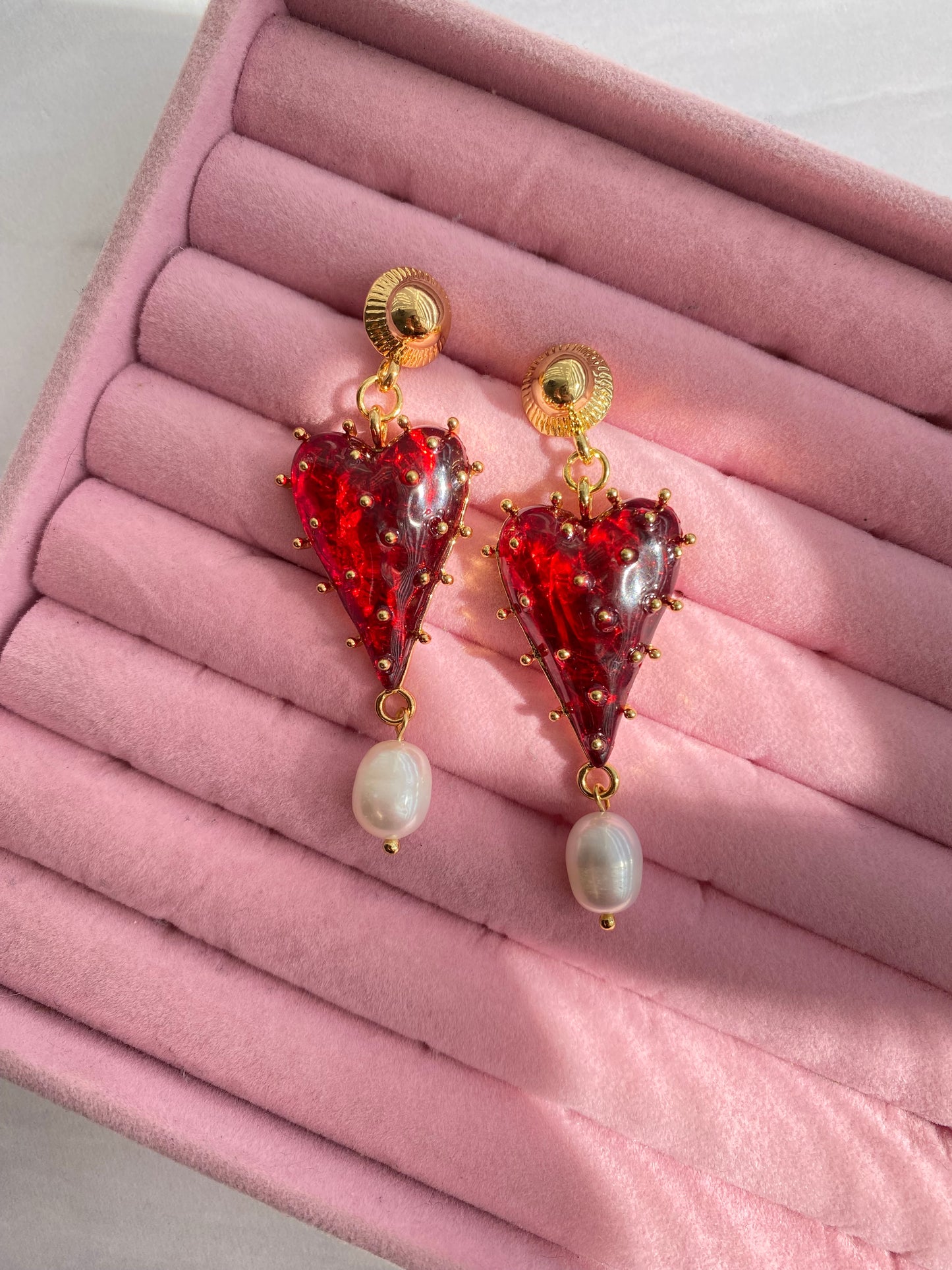 ARETES ALICIA DE CORAZON