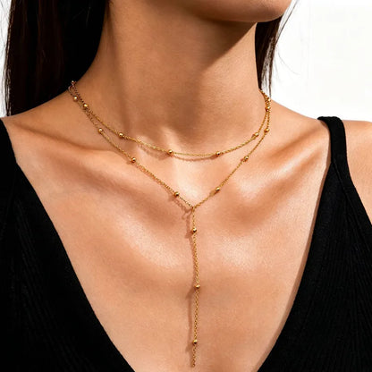 COLLAR LARGO DOBLE AC INOX
