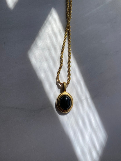 COLLAR DIJE OVALADO AC INOX