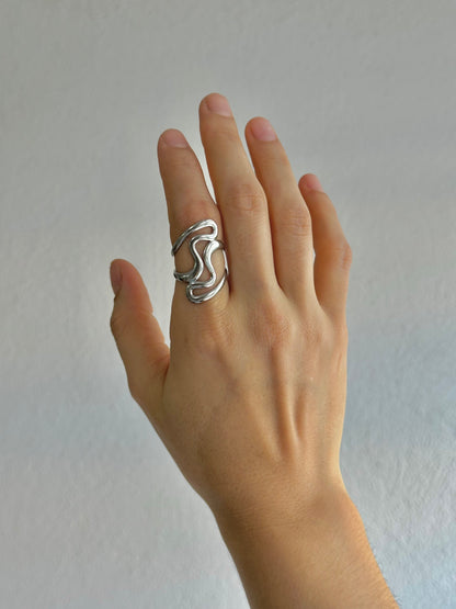 ANILLO IRREGULAR AC INOX