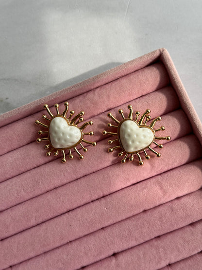 ARETES DE CORAZÓN