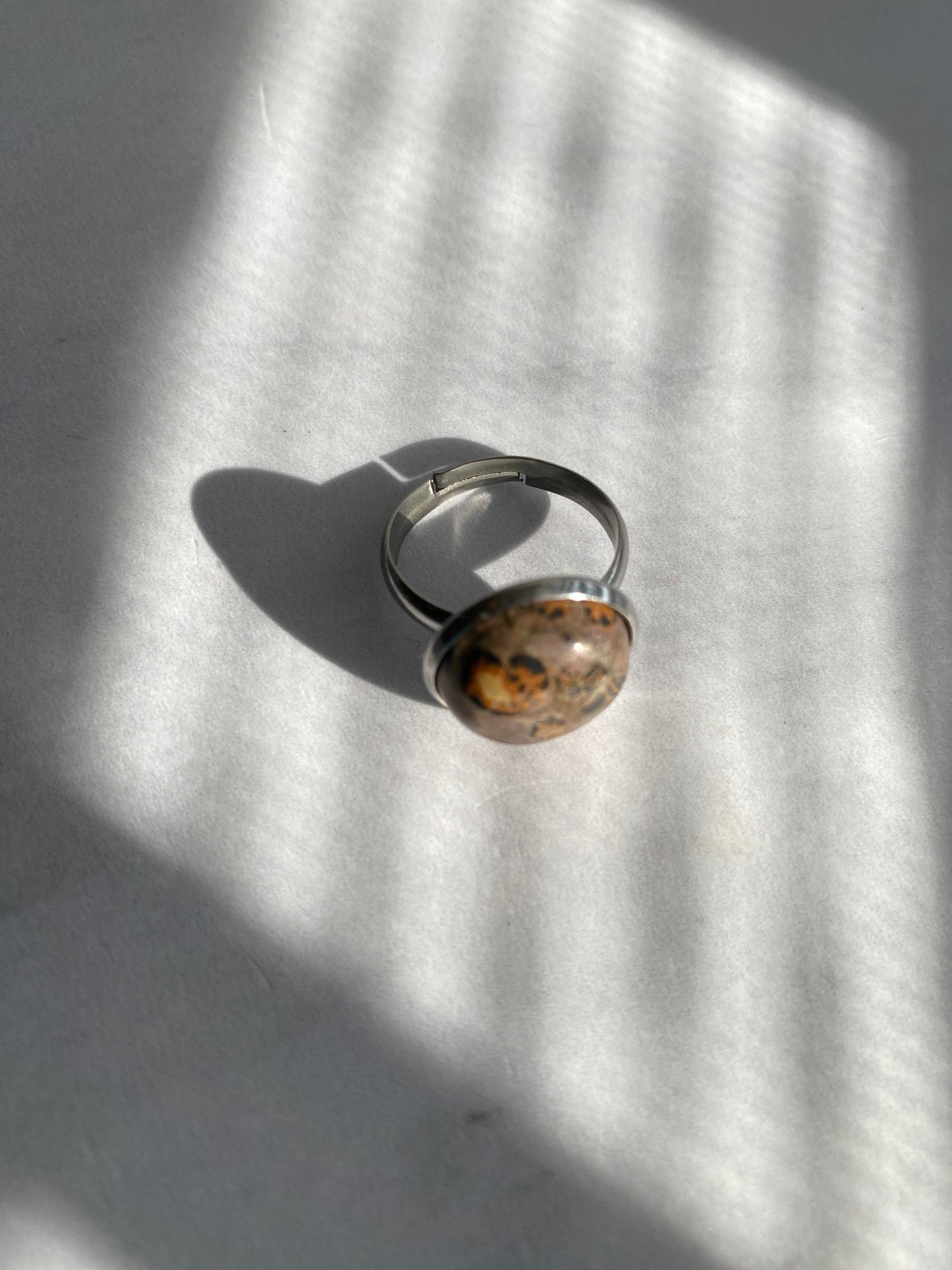 ANILLO LEOPARDO AC INOX