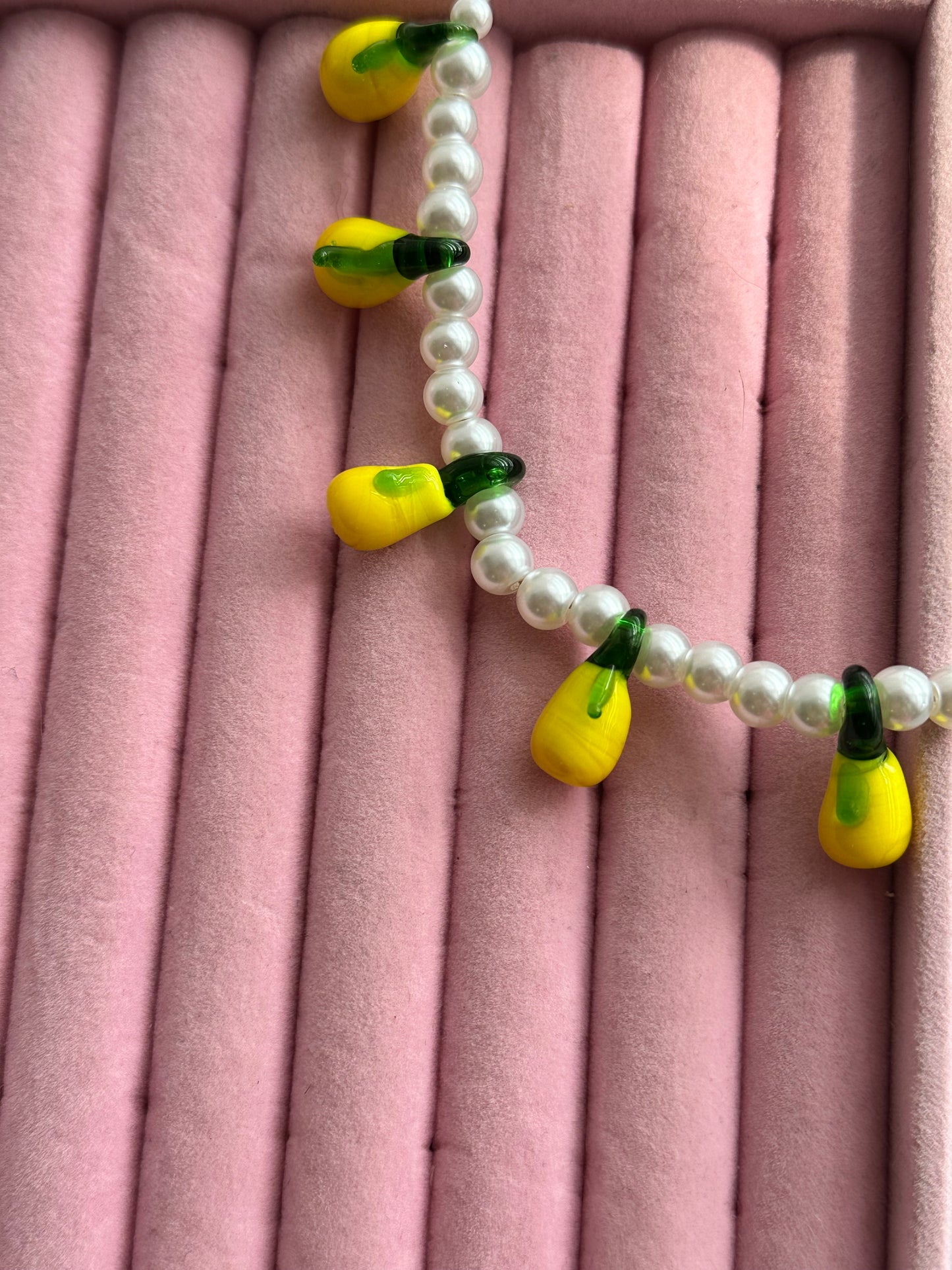 COLLAR TROPICAL LIMONES