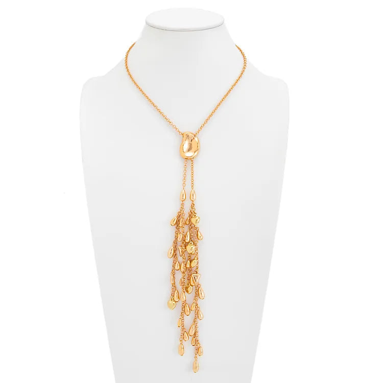 COLLAR EXTRA LARGO GOTITAS