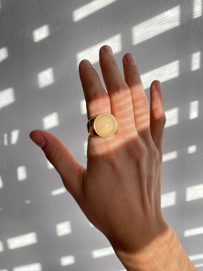 ANILLO PIEDRA CHUNKY AC INOX