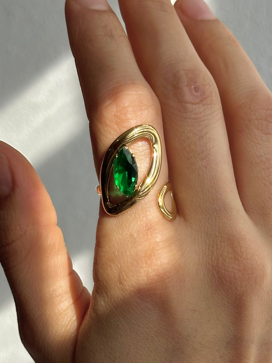 ANILLO CON CIRCONIA AC INOX