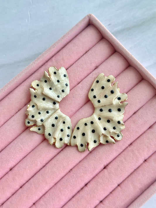 ARETES POLKA DOTS
