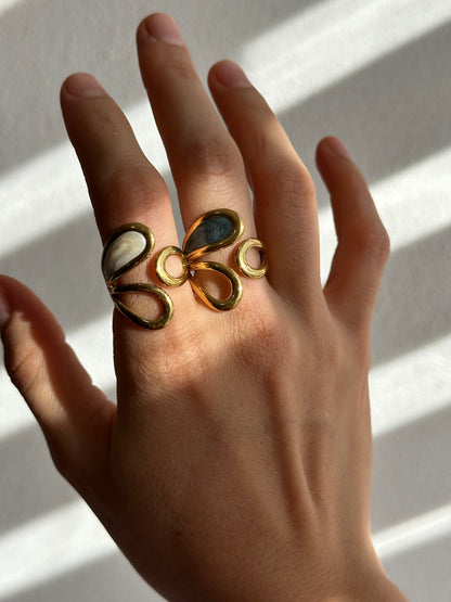 ANILLO CRUZADO AC INOX