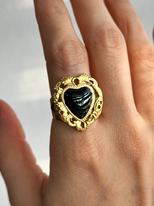 ANILLO CORAZÓN AC INOX