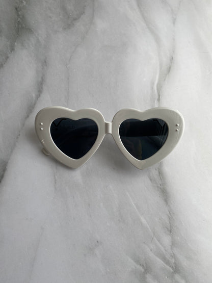 LENTES CORAZÓN BLANCO