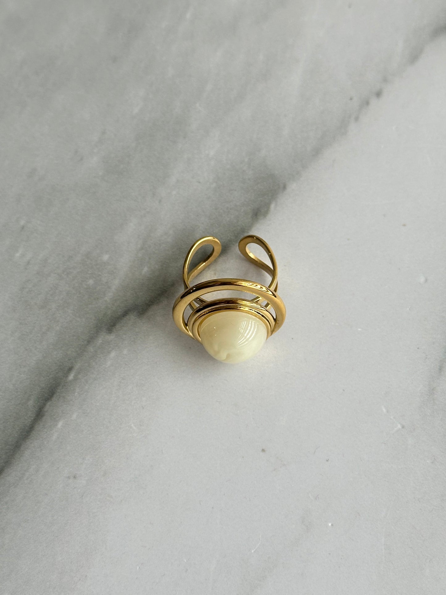 ANILLO PIEDRA AC INOX