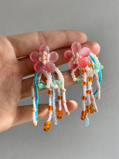 ARETES FLOR CHAQUIRA