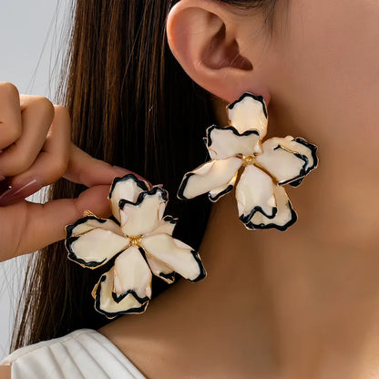ARETES GRANDES FLOR