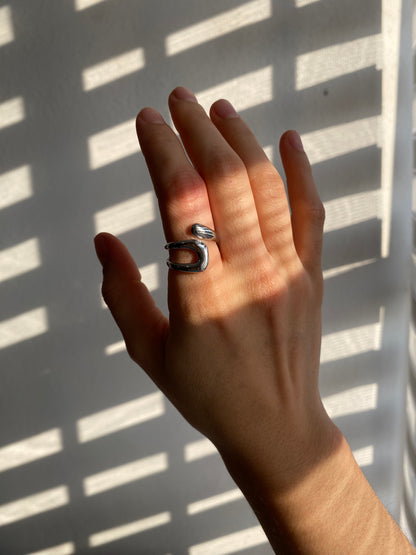 ANILLO CRUZADO AC INOX